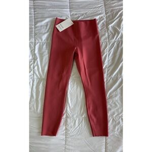 NEW Lululemon GLOW UP HR TIGHT 25" Size 8 Dessert Red Compression Leggings NWT